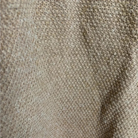 Madewell Cross Front Sweater Size Small Textured Solid Classic Timeless Crewneck - Picture 9 of 9